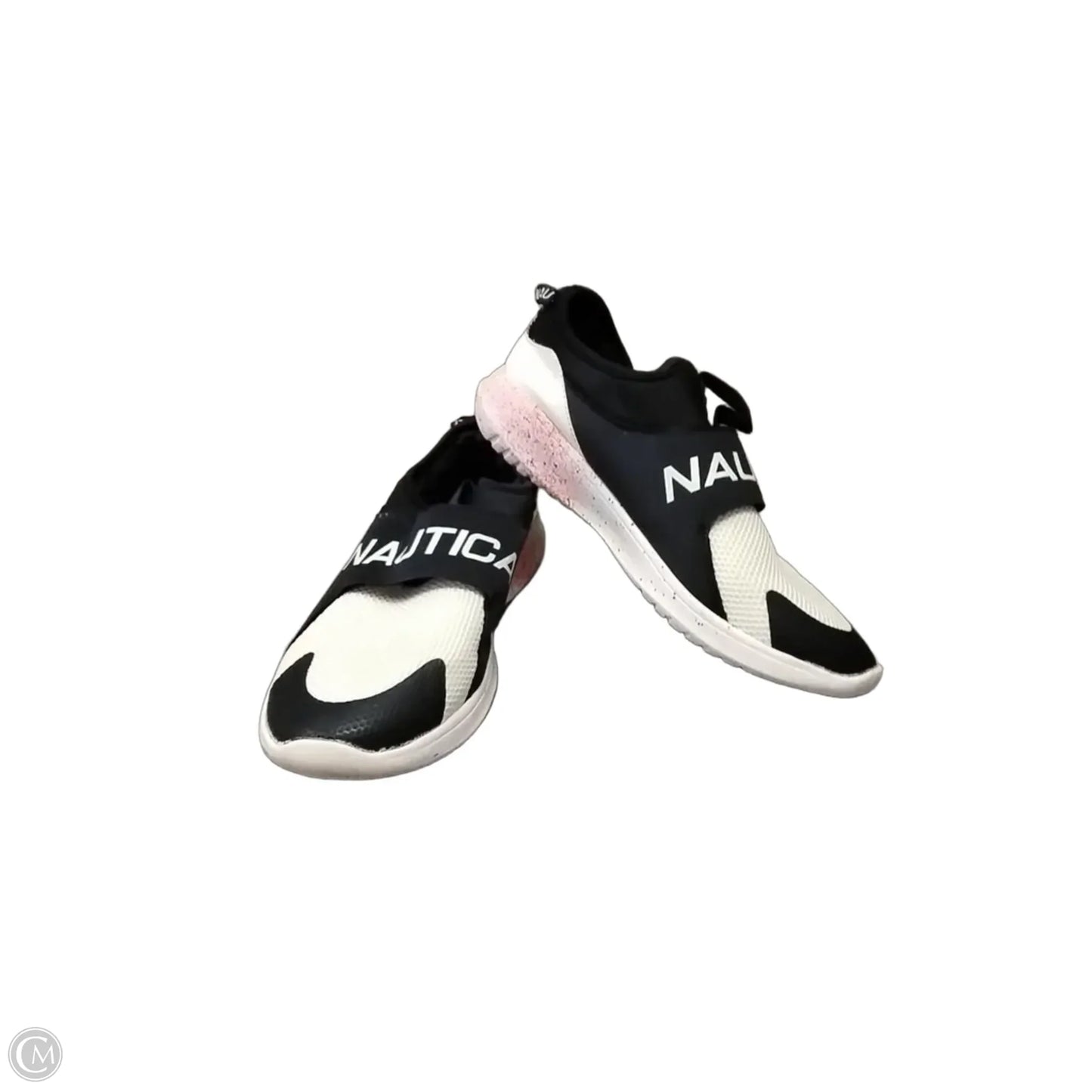 Shoes Sneakers By Nautica In Blue & White, Size: 7.5
