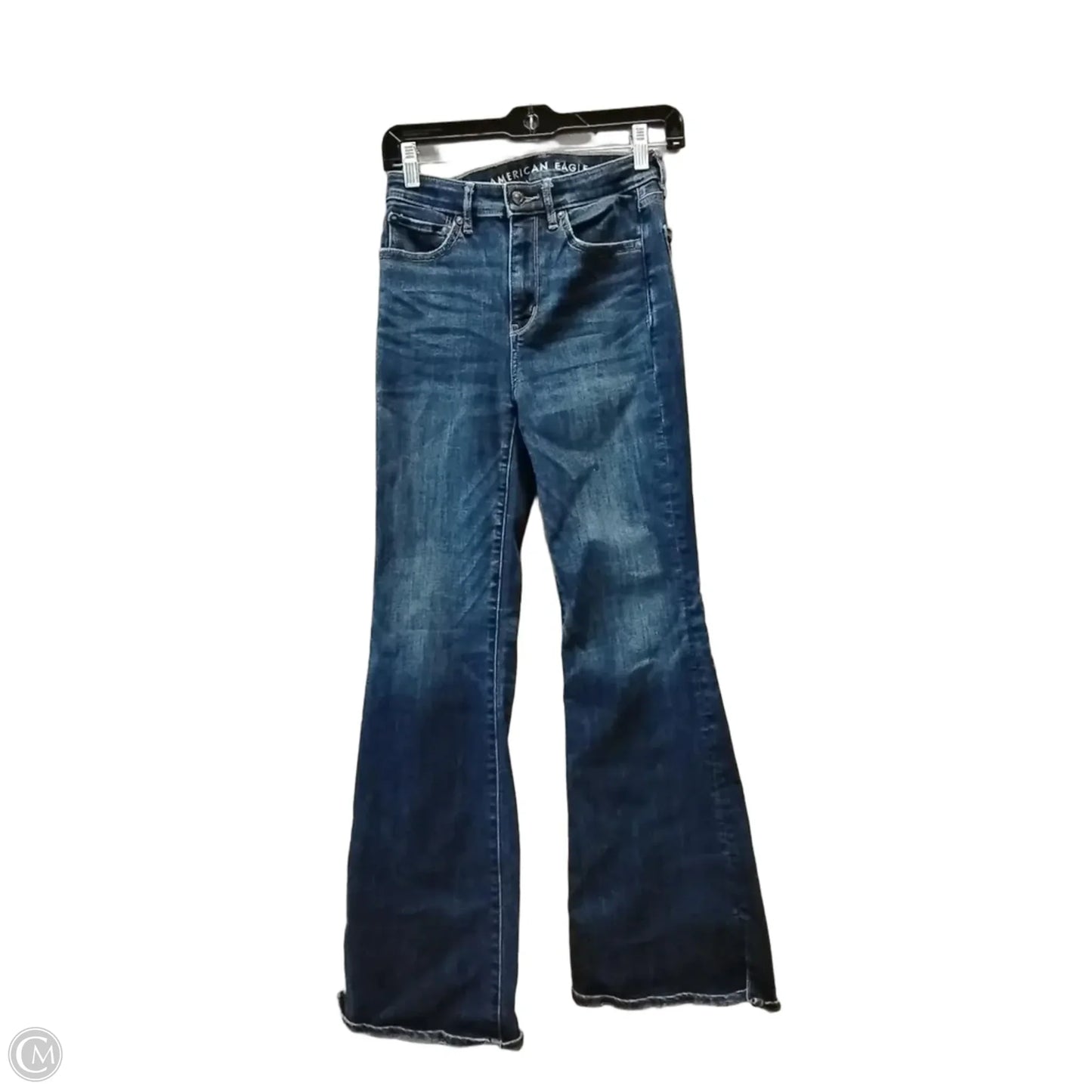 Jeans Boot Cut By American Eagle In Blue, Size: 4