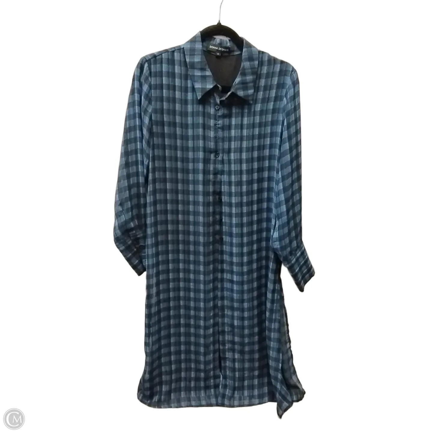 Dress Casual Short By Cme In Black & Blue, Size: 6