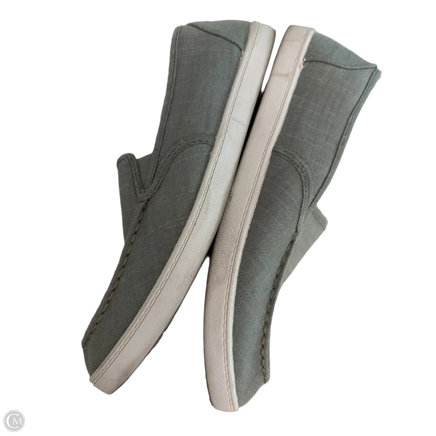Shoes Flats By Time And Tru In Grey, Size: 9