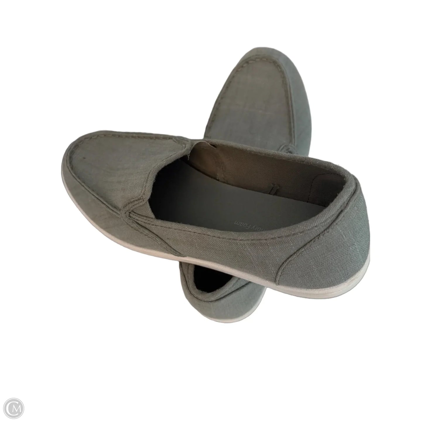 Shoes Flats By Time And Tru In Grey, Size: 9