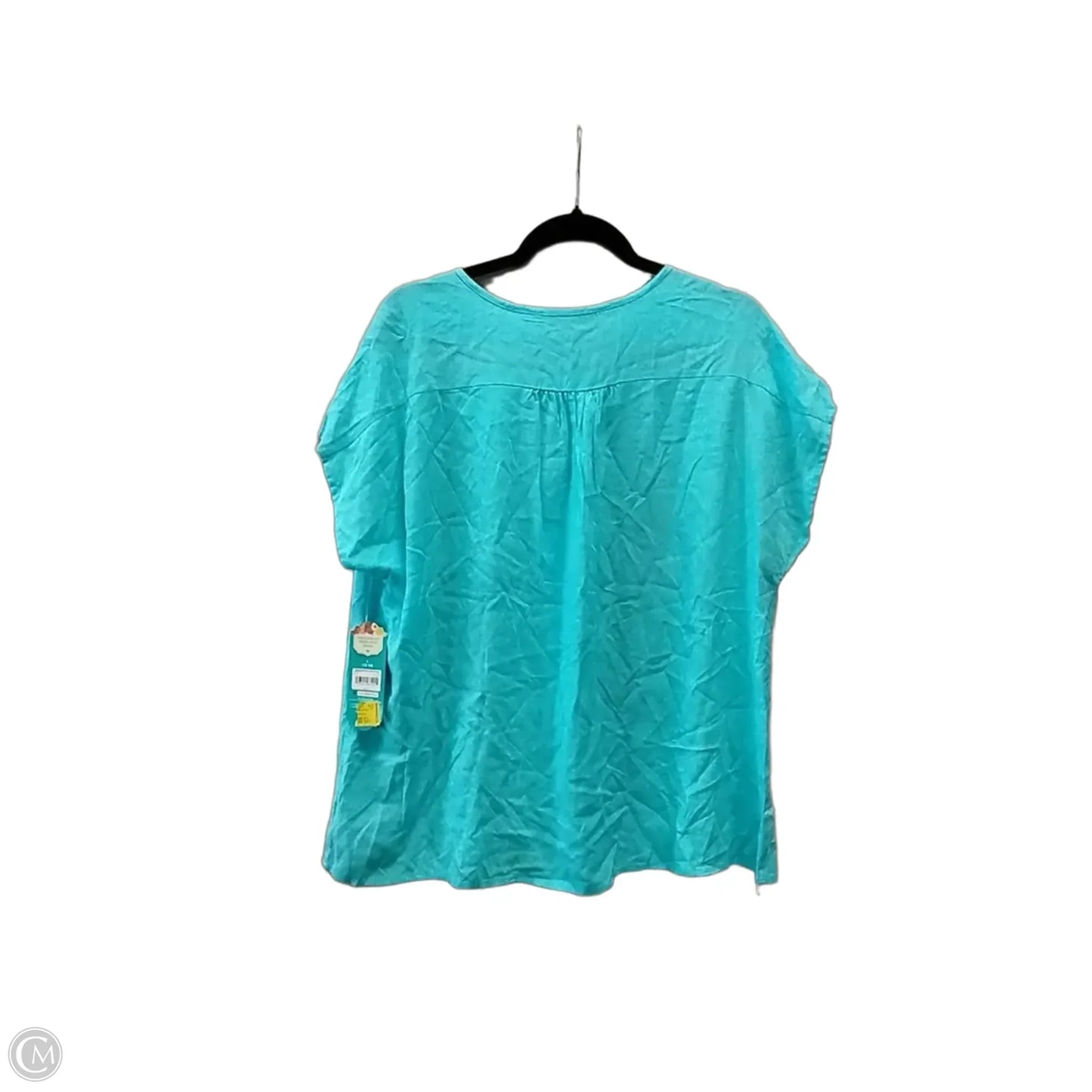 Blouse Short Sleeve By The Pioneer Woman In Blue, Size: Large