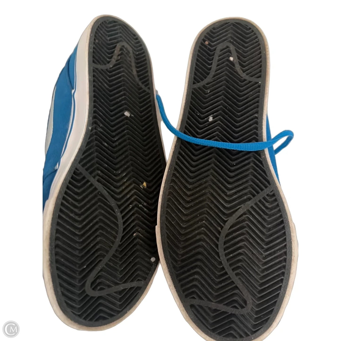 Shoes Athletic By Nike In Blue & White, Size: 7