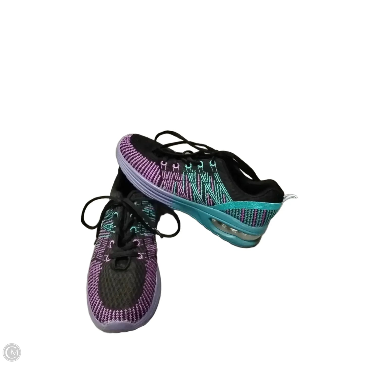 Shoes Sneakers By Cme In Blue & Purple, Size: 9.5