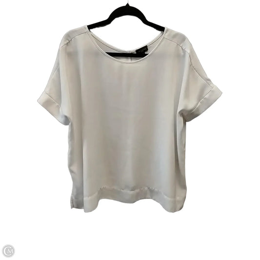 Blouse Short Sleeve By Limited In White, Size: Xs