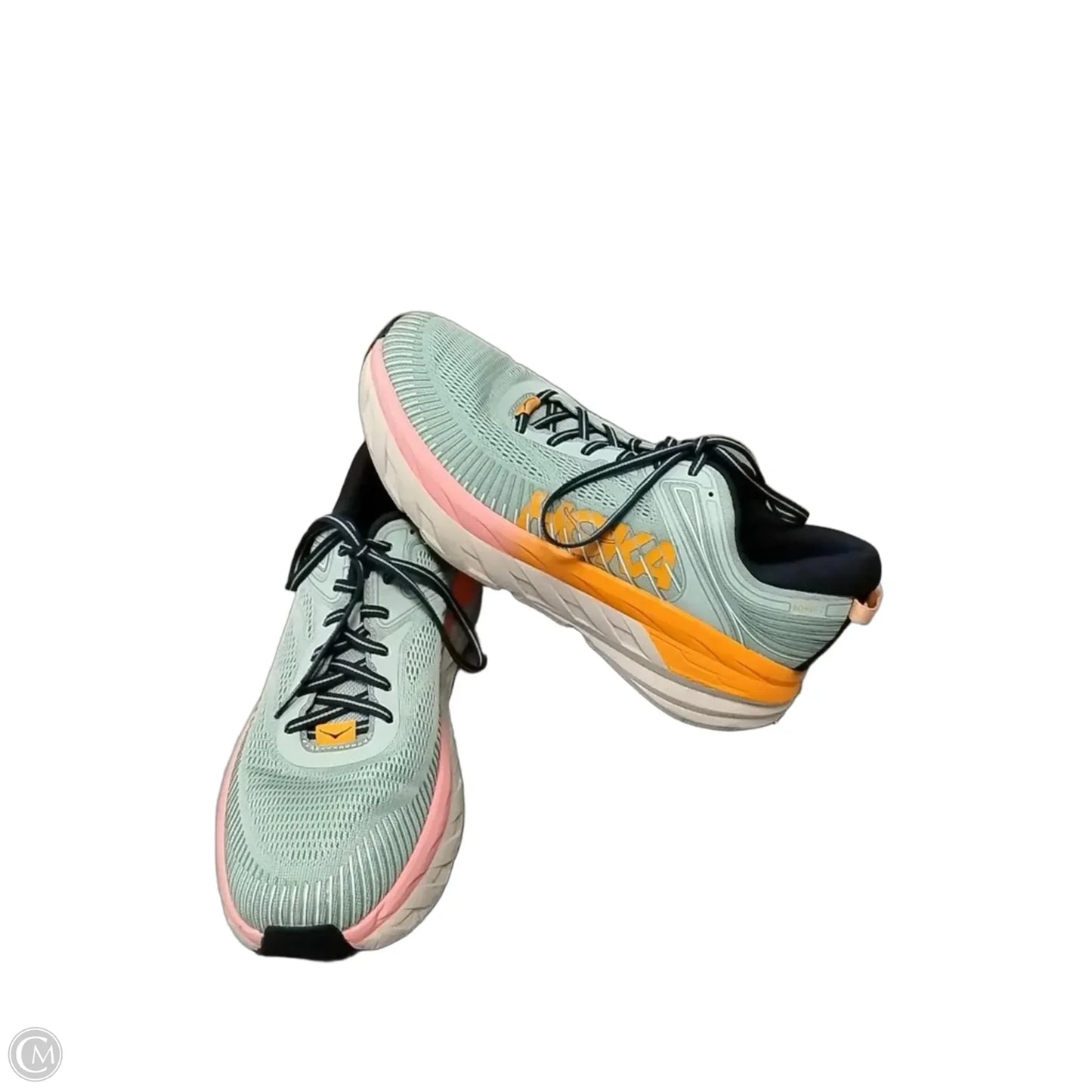 Shoes Athletic By Hoka In Blue & Orange, Size: 12