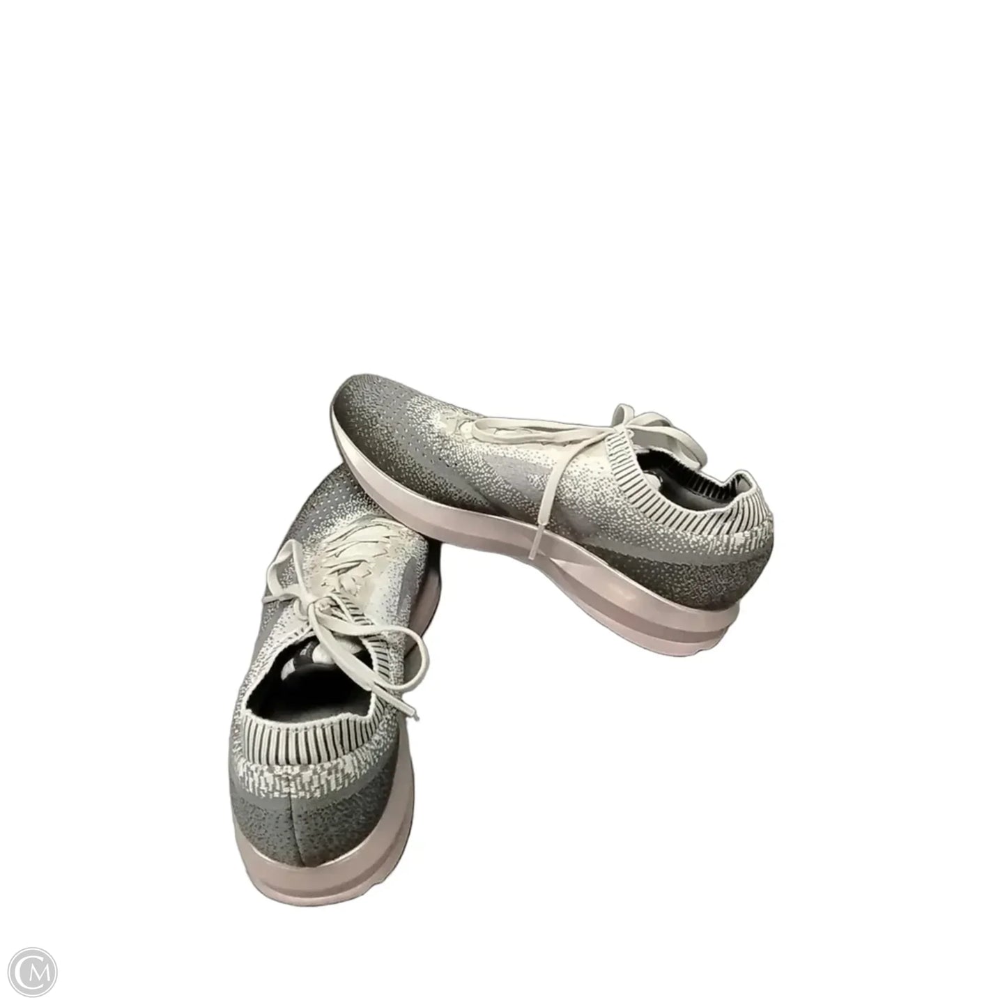 Shoes Athletic By Lew Ingram In Grey & Pink, Size: 12