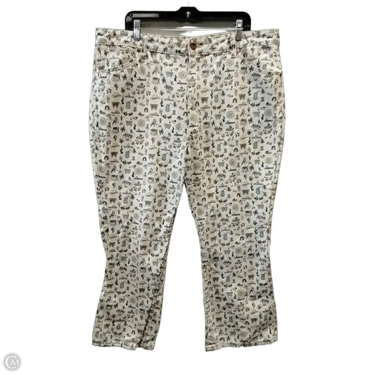 Jeans Flared By Wrangler In Multi-colored, Size: 20