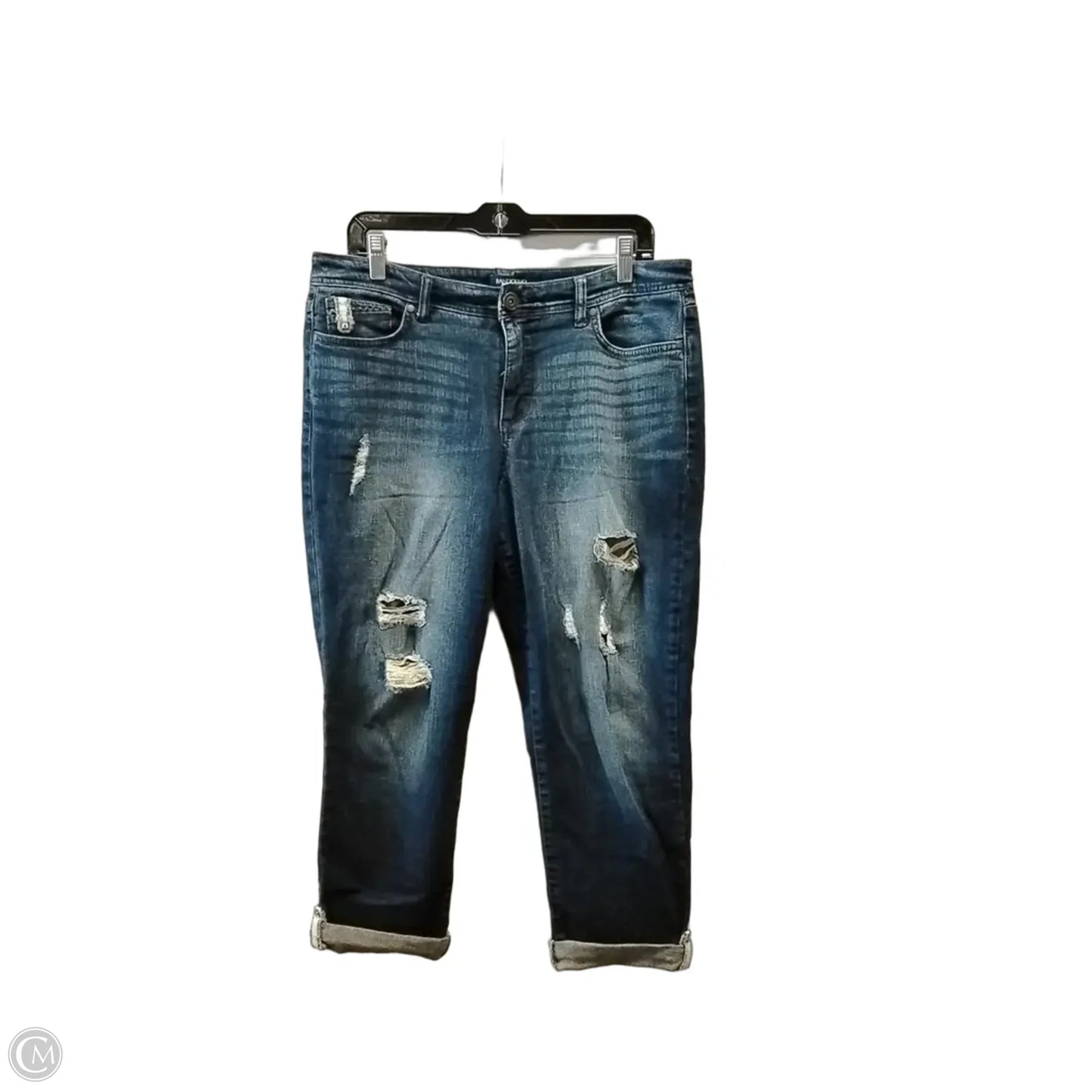 Jeans Cropped By Bandolino In Blue, Size: 10
