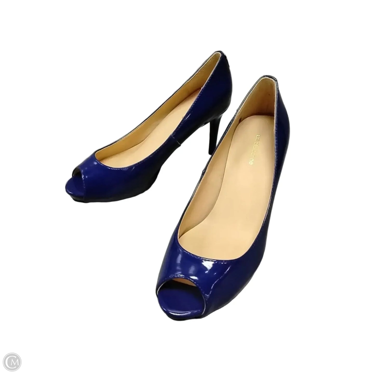 Shoes Heels Stiletto By Liz Claiborne In Blue, Size: 8