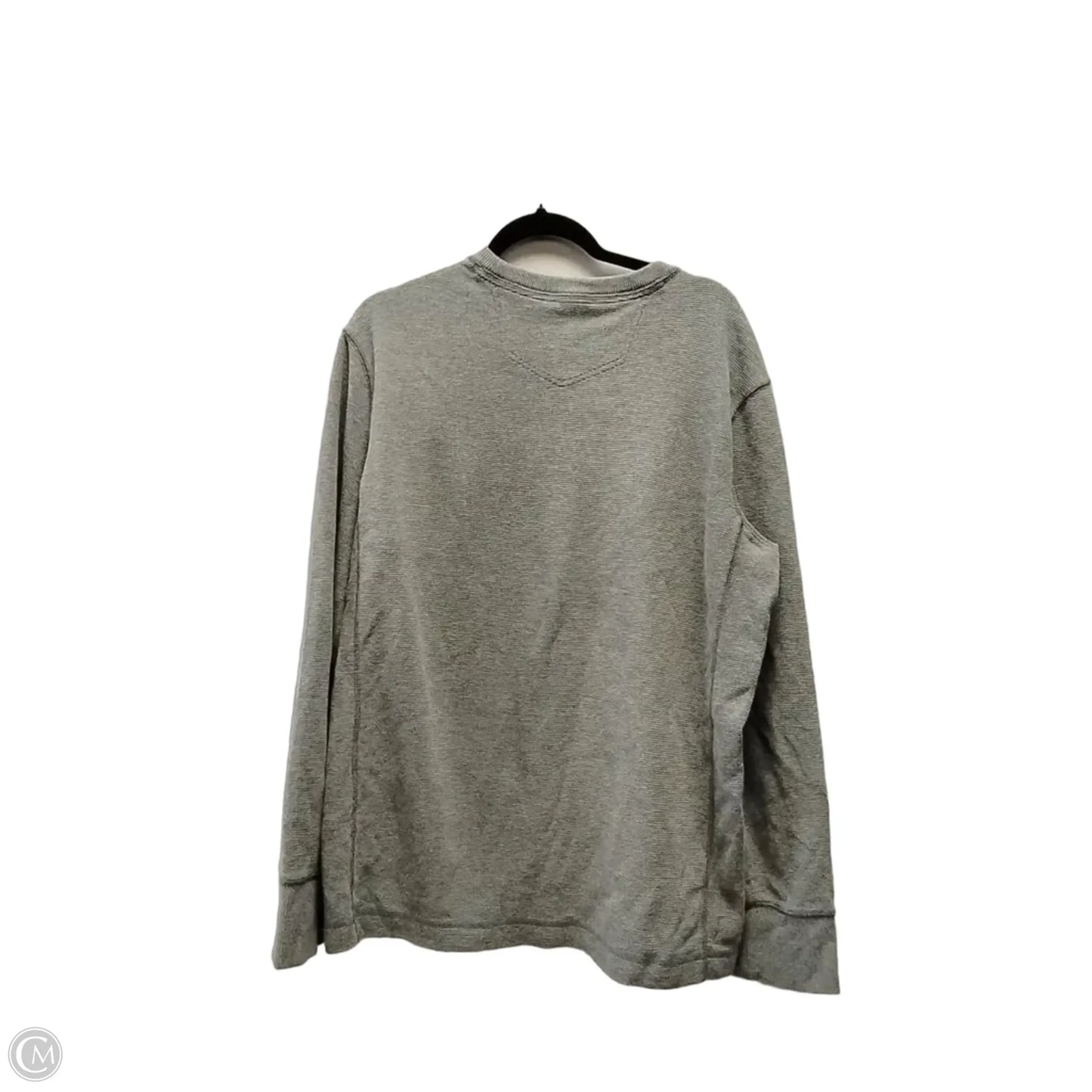 Sweatshirt Crewneck By Eddie Bauer In Grey, Size: L