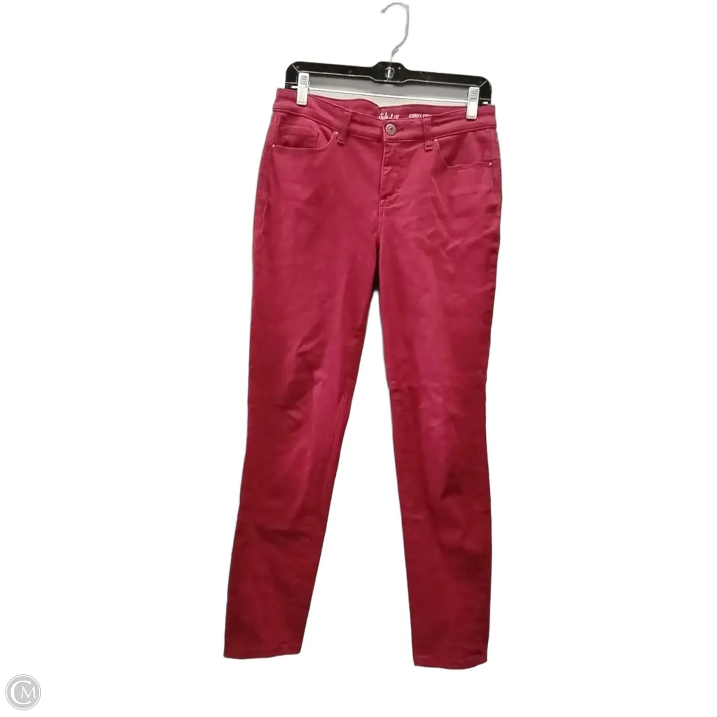 Jeans Skinny By Style And Company In Red, Size: 6