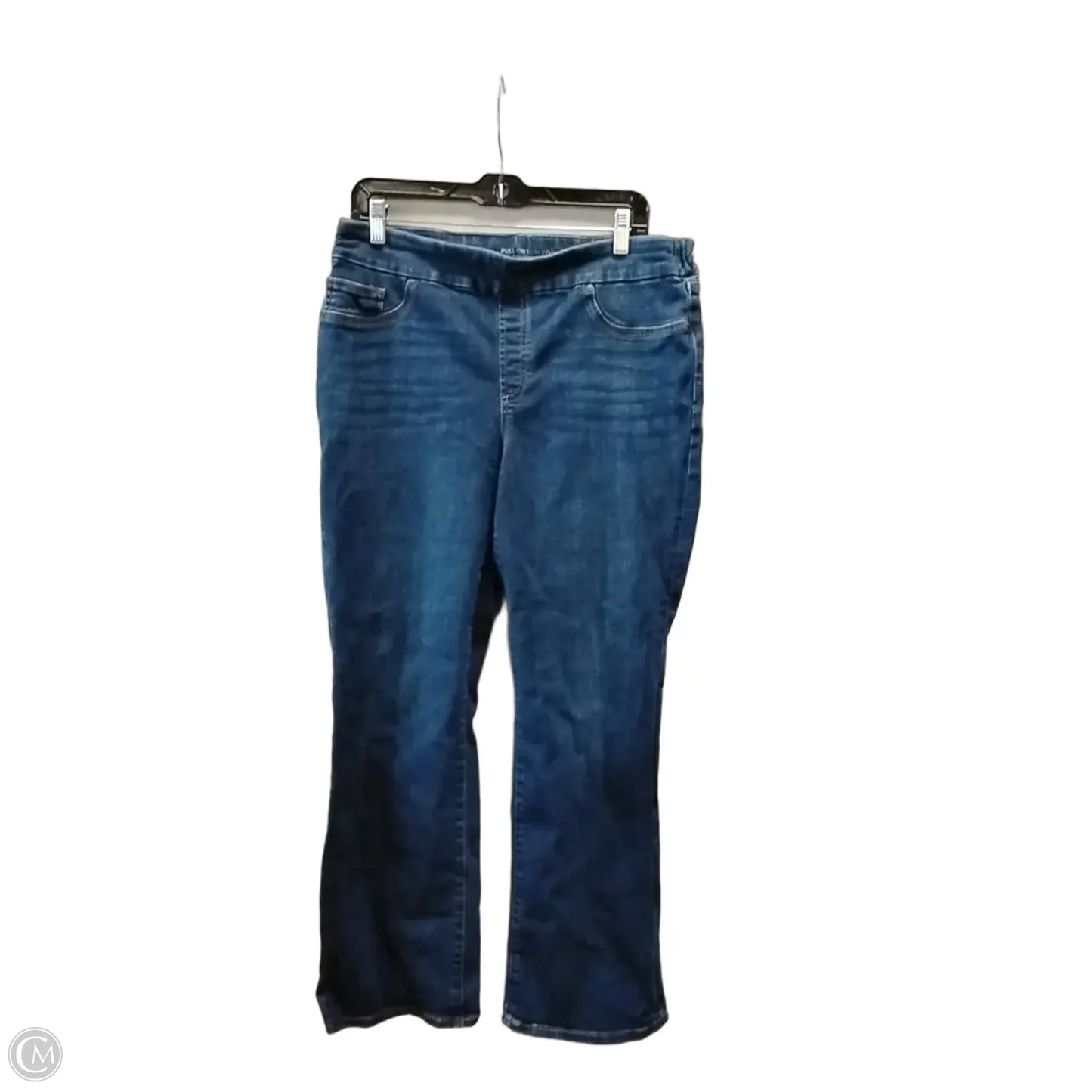 Jeans Boot Cut By Chicos In Blue, Size: 14