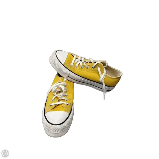 Shoes Sneakers By Converse In Yellow, Size: 7.5