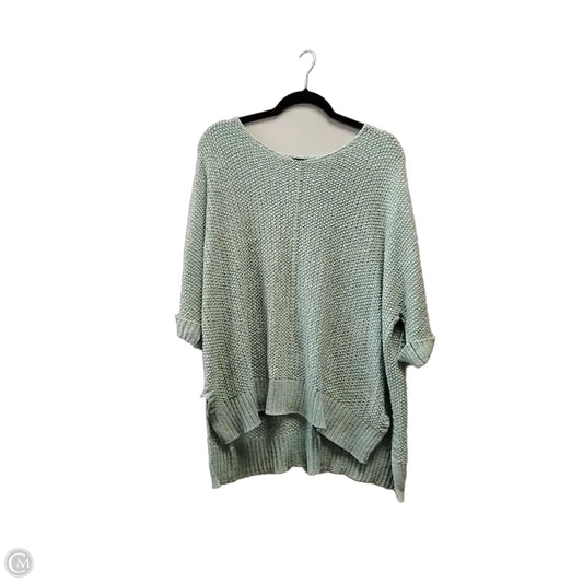 Sweater Short Sleeve By Easel In Green, Size: L