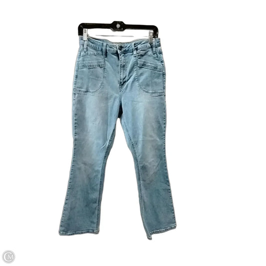 Jeans Flared By Rock & Roll In Blue, Size: 14