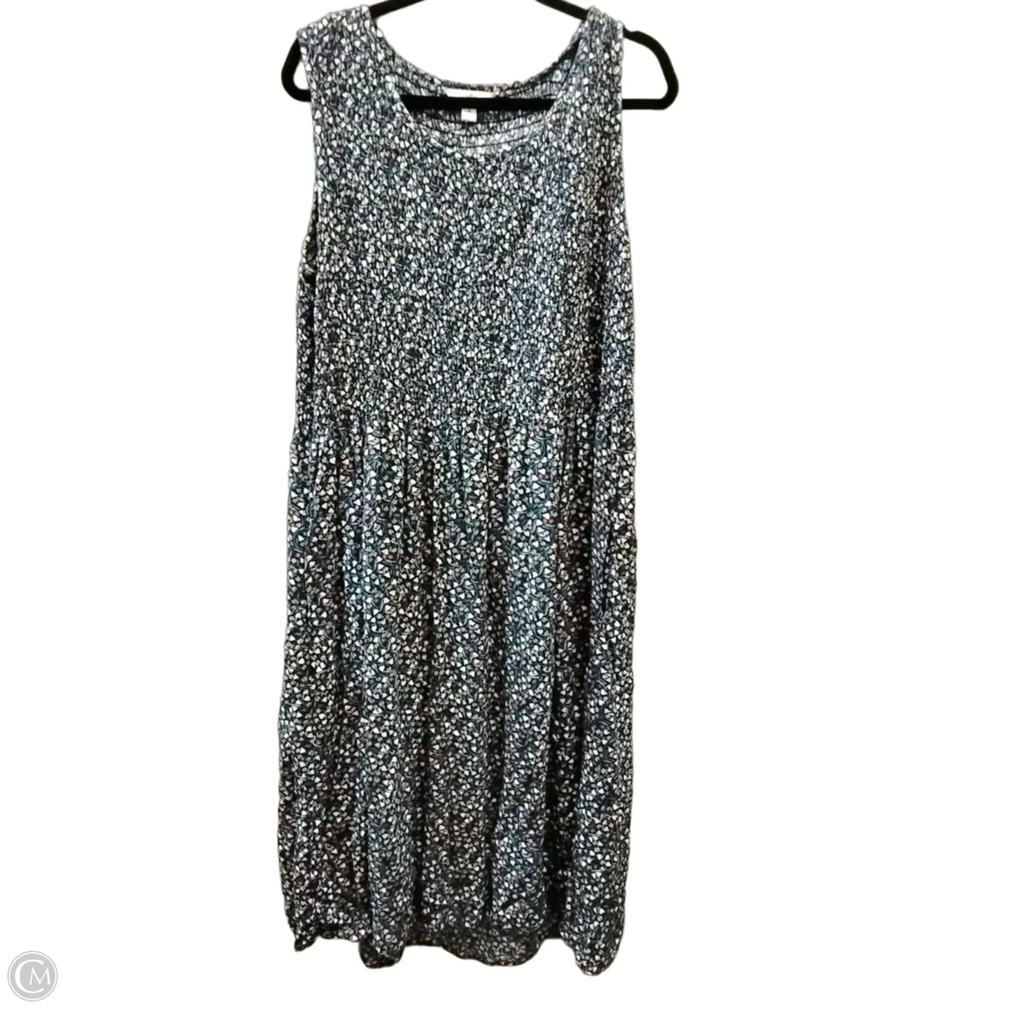 Dress Casual Maxi By Croft And Barrow In Floral Print, Size: 2x