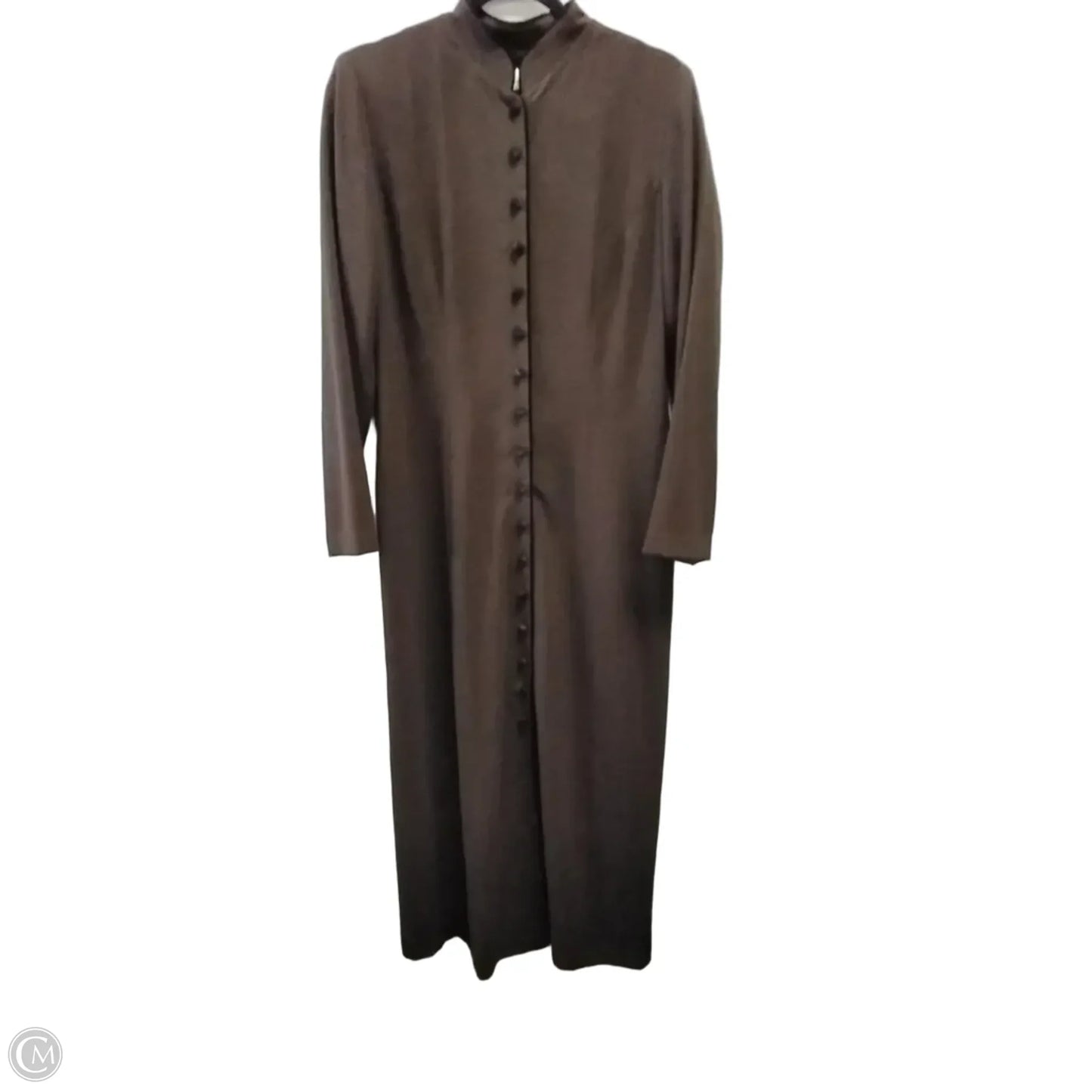 Dress Casual Maxi By Liz Claiborne In Brown, Size: 10