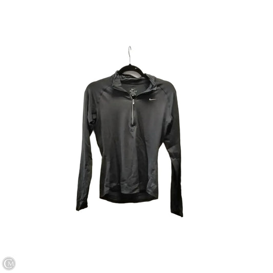 Athletic Jacket By Nike In Grey, Size: S