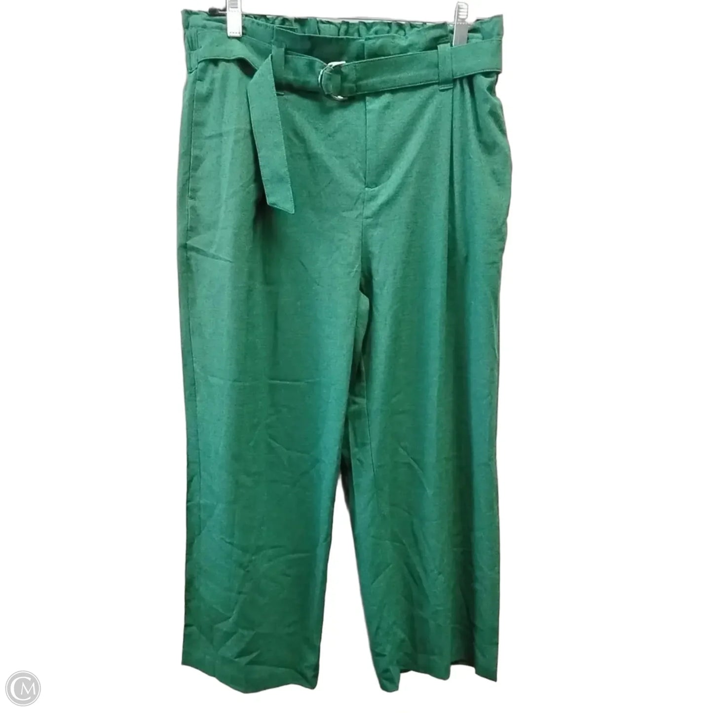 Pants Wide Leg By Liverpool In Green, Size: 14