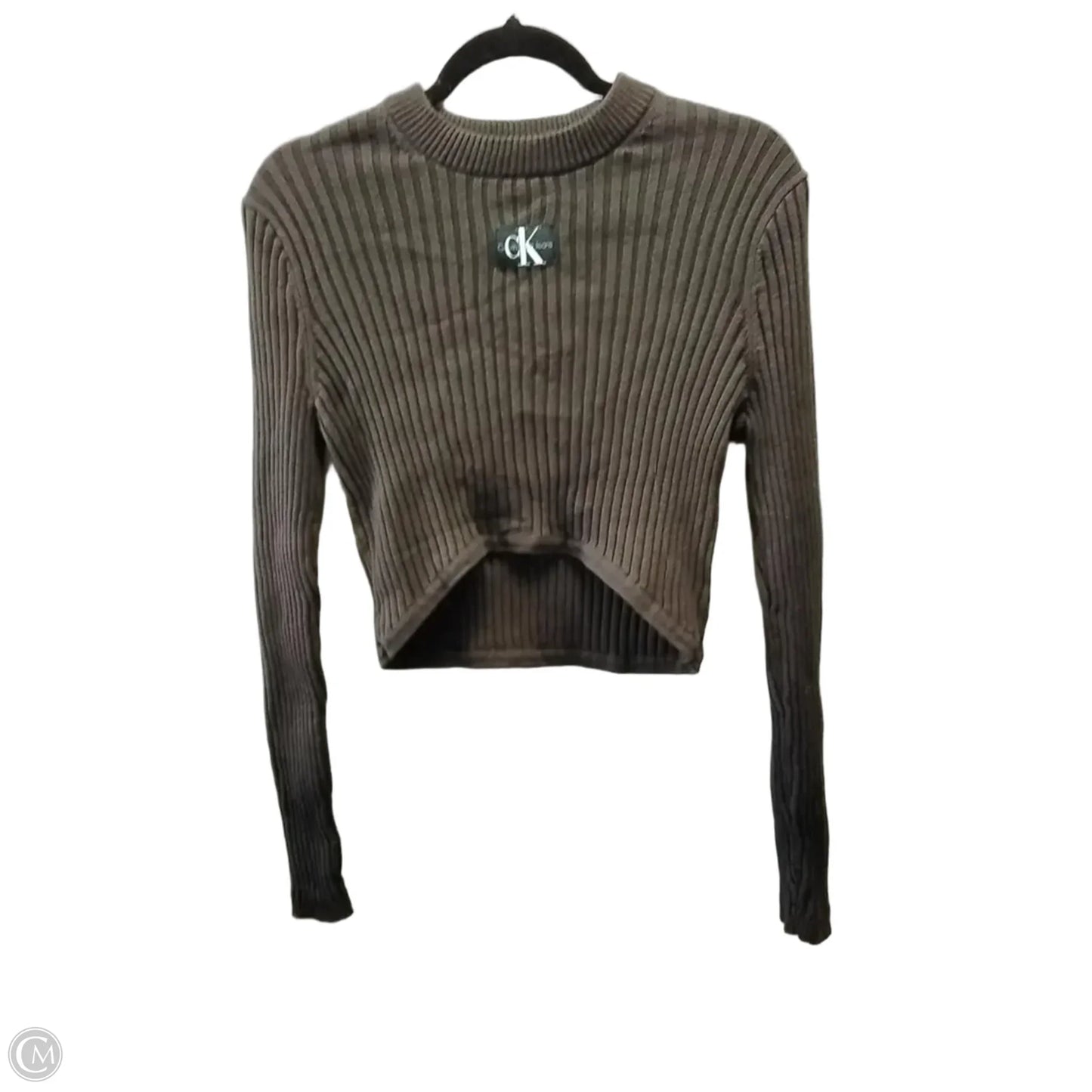Sweater By Calvin Klein In Brown, Size: S