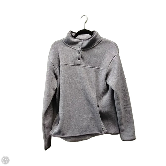 Sweatshirt Crewneck By Eddie Bauer In Purple, Size: L