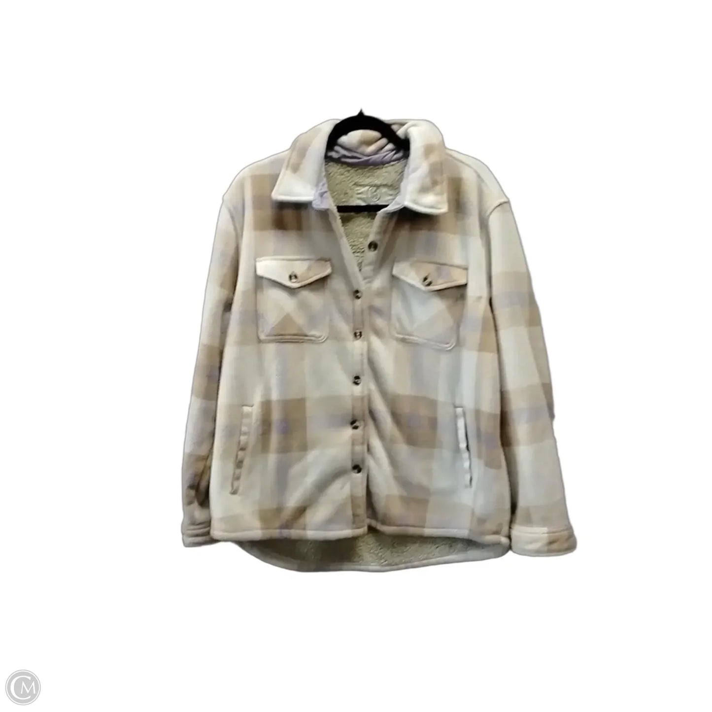 Jacket Other By Sage In Plaid Pattern, Size: Xl