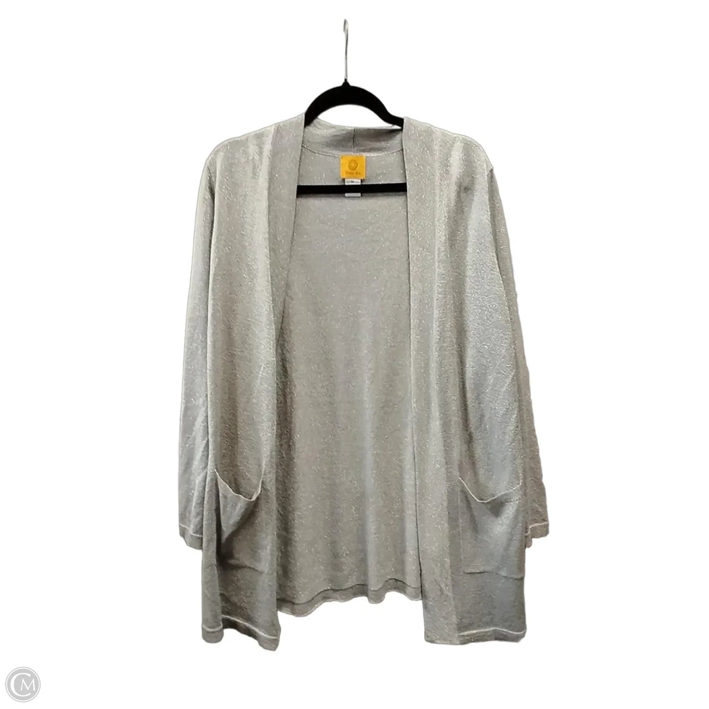 Sweater By Ruby Rd In Grey, Size: Xl