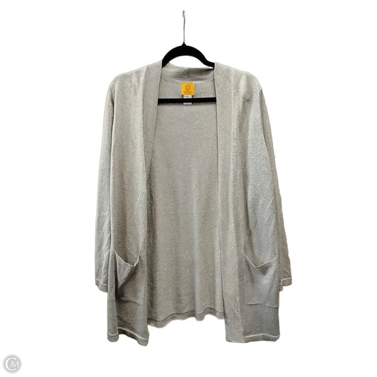 Sweater By Ruby Rd In Grey, Size: Xl