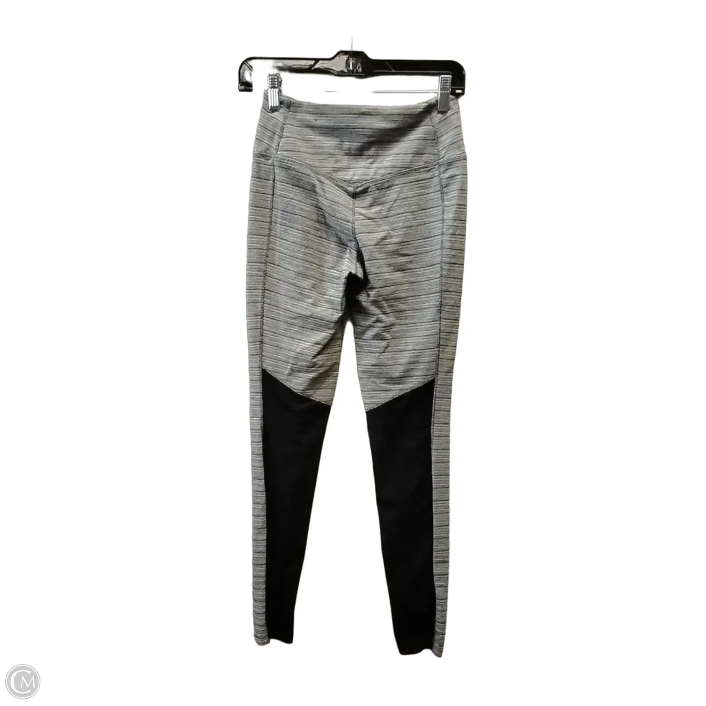 Athletic Leggings By Nike In Grey, Size: S