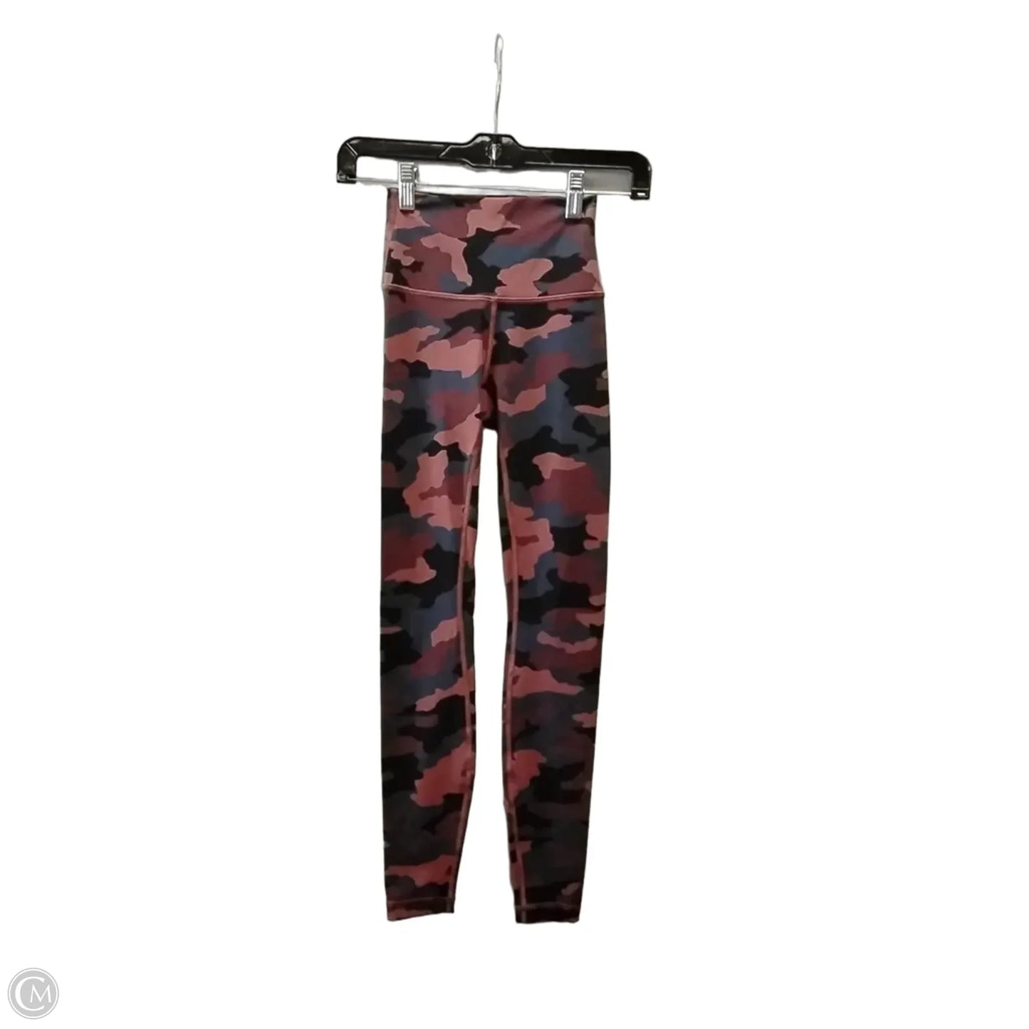 Athletic Leggings By Lululemon In Camouflage Print, Size: Xs