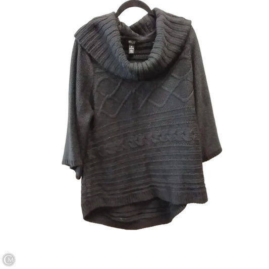 Sweater By Style And Company In Black, Size: 3x
