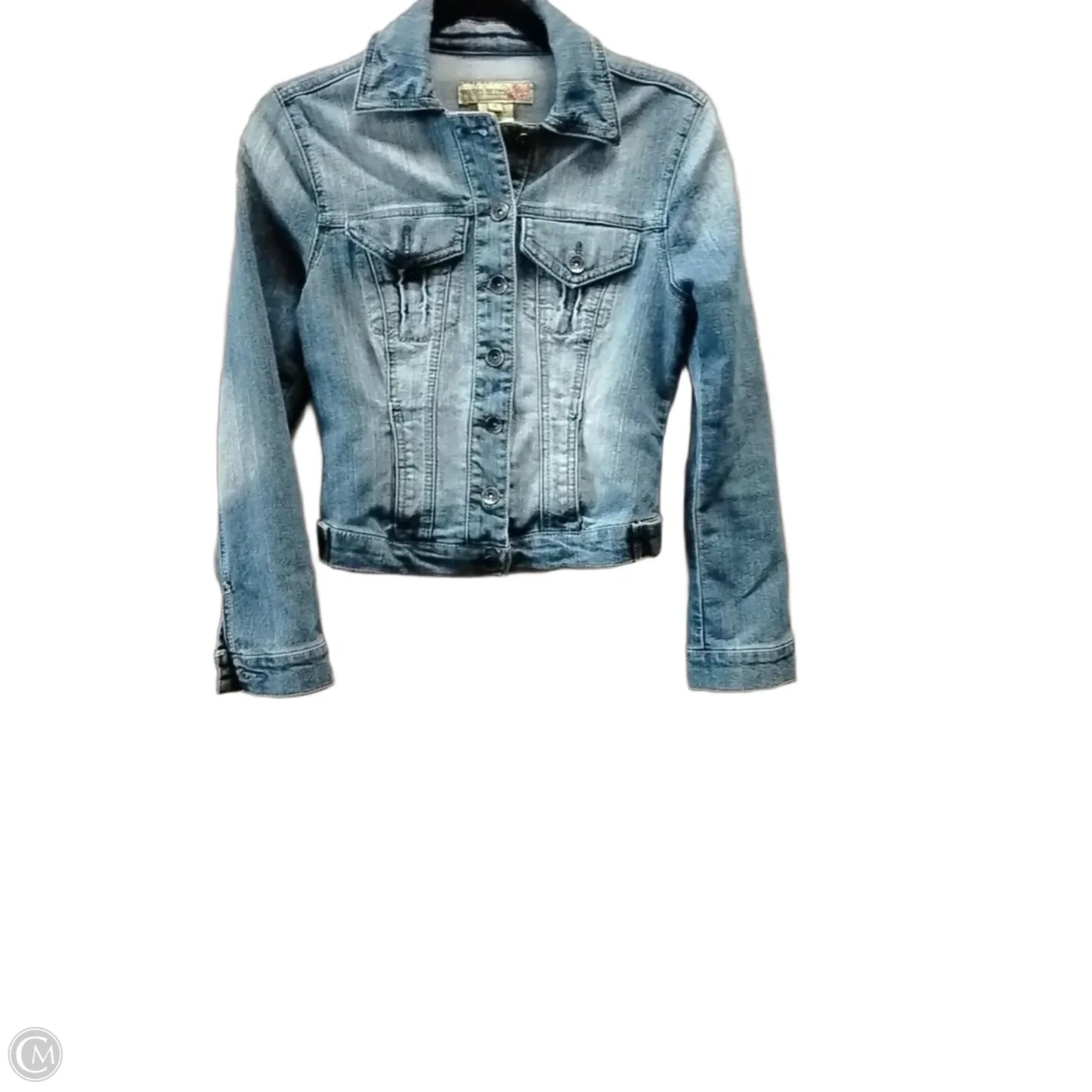 Jacket Denim By Paris Blues In Blue, Size: S
