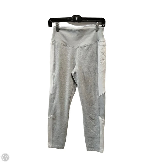 Athletic Leggings By Pink In Grey, Size: M