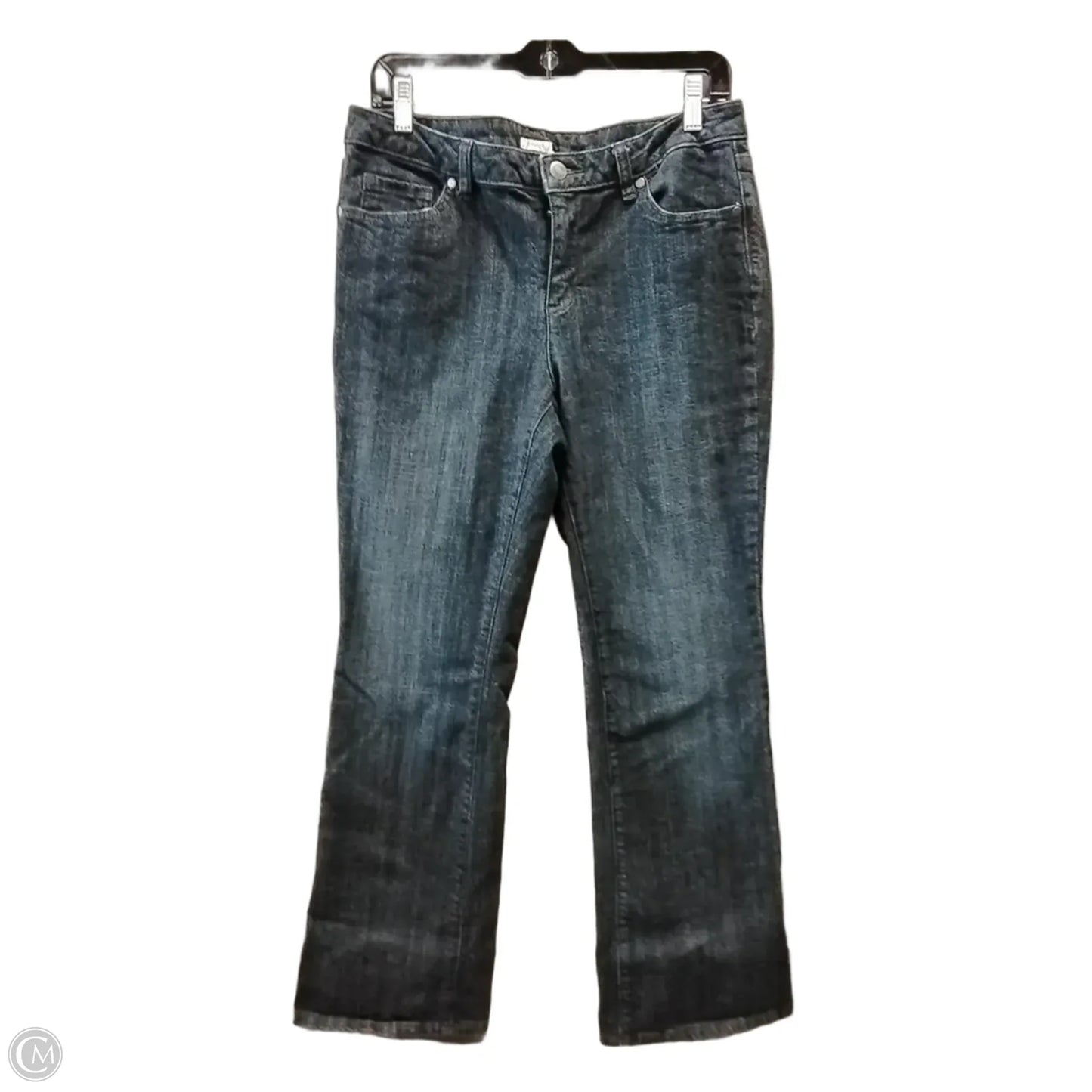 Jeans Wide Leg By Liz Claiborne In Blue, Size: 10