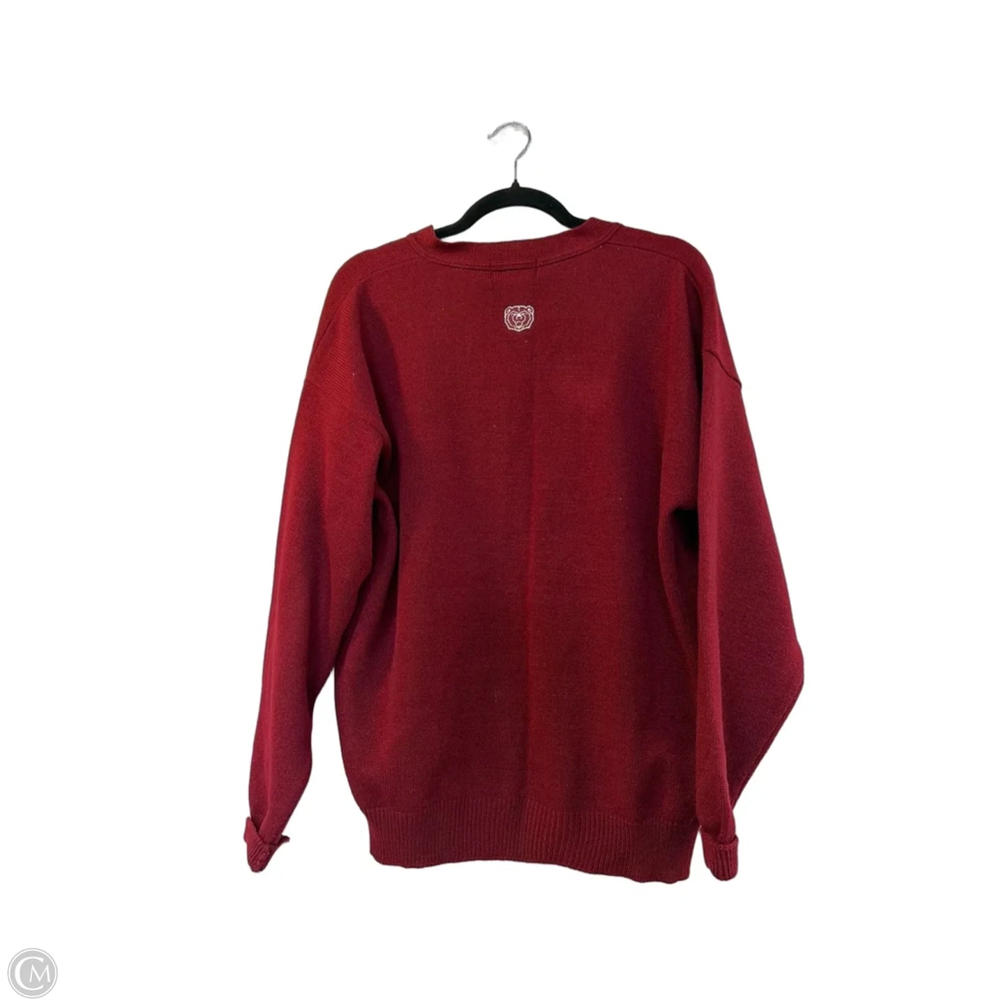 Sweater Cardigan By Clothes Mentor In Purple, Size: L