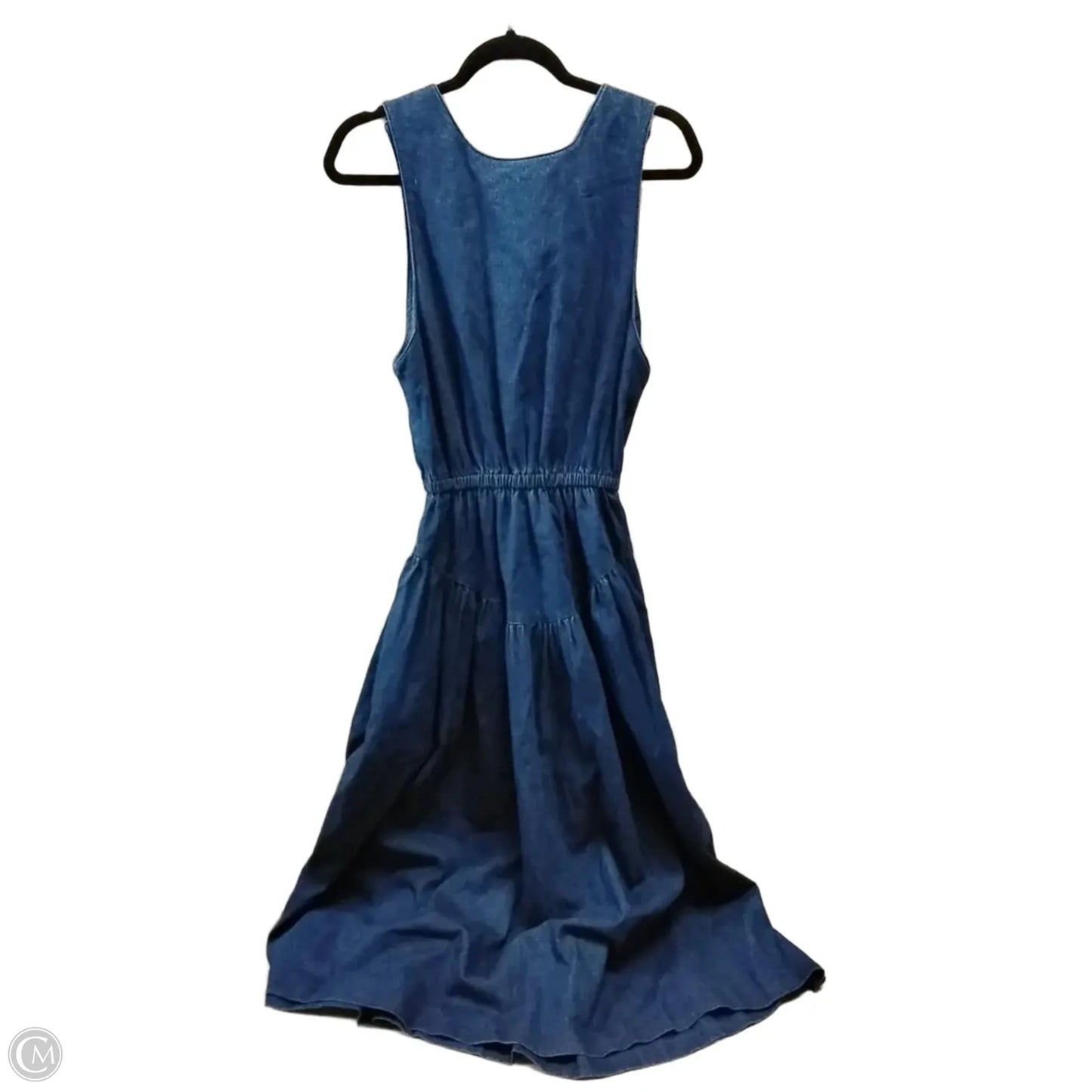 Dress Casual Maxi By Clothes Mentor In Blue Denim, Size: 6