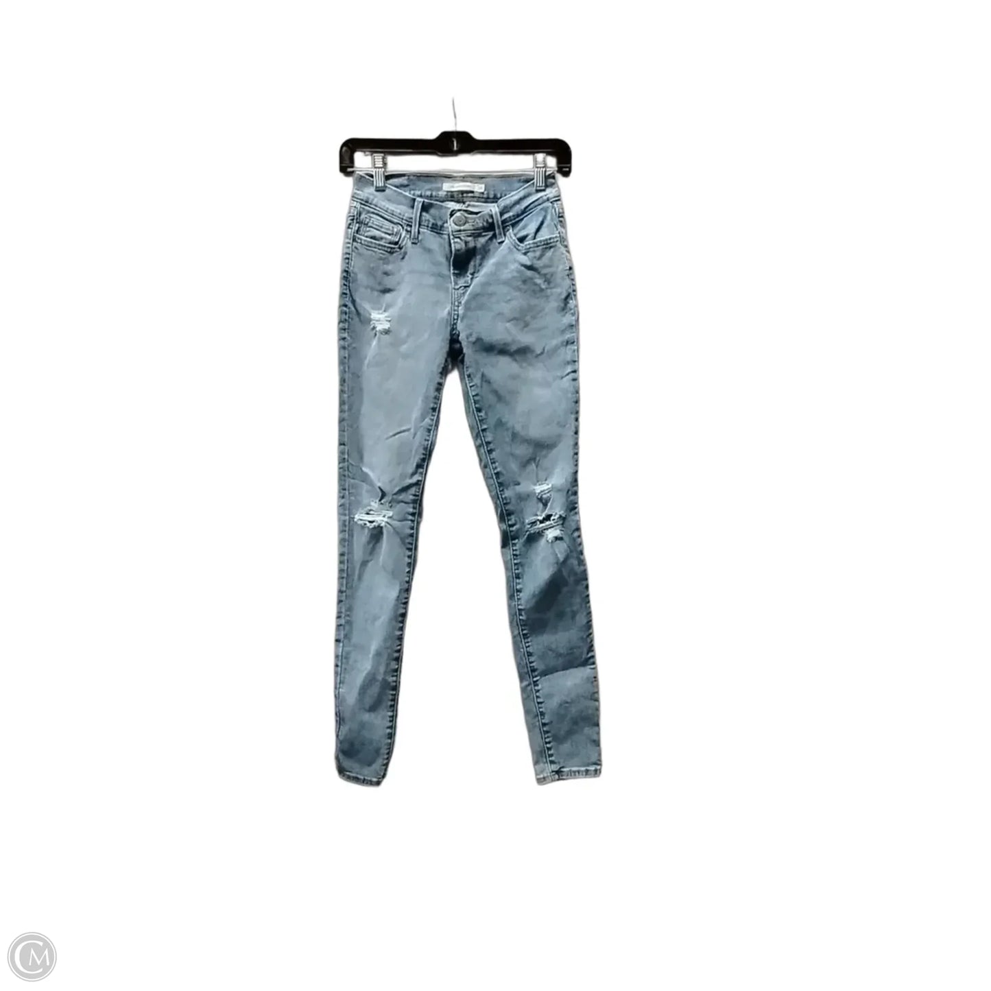 Jeans Skinny By Levis In Blue, Size: 2