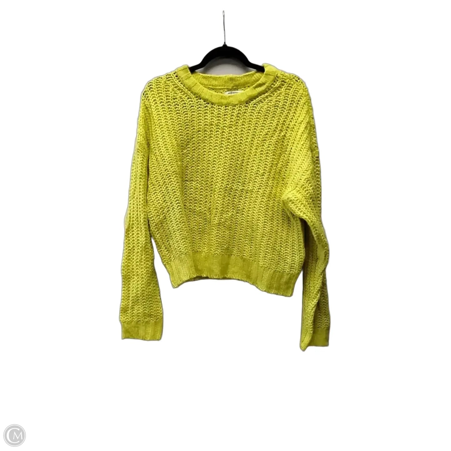 Sweater By American Eagle In Yellow, Size: M