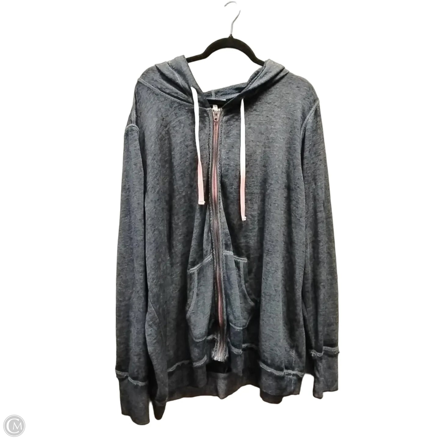 Sweatshirt Hoodie By Maurices In Blue, Size: 4x