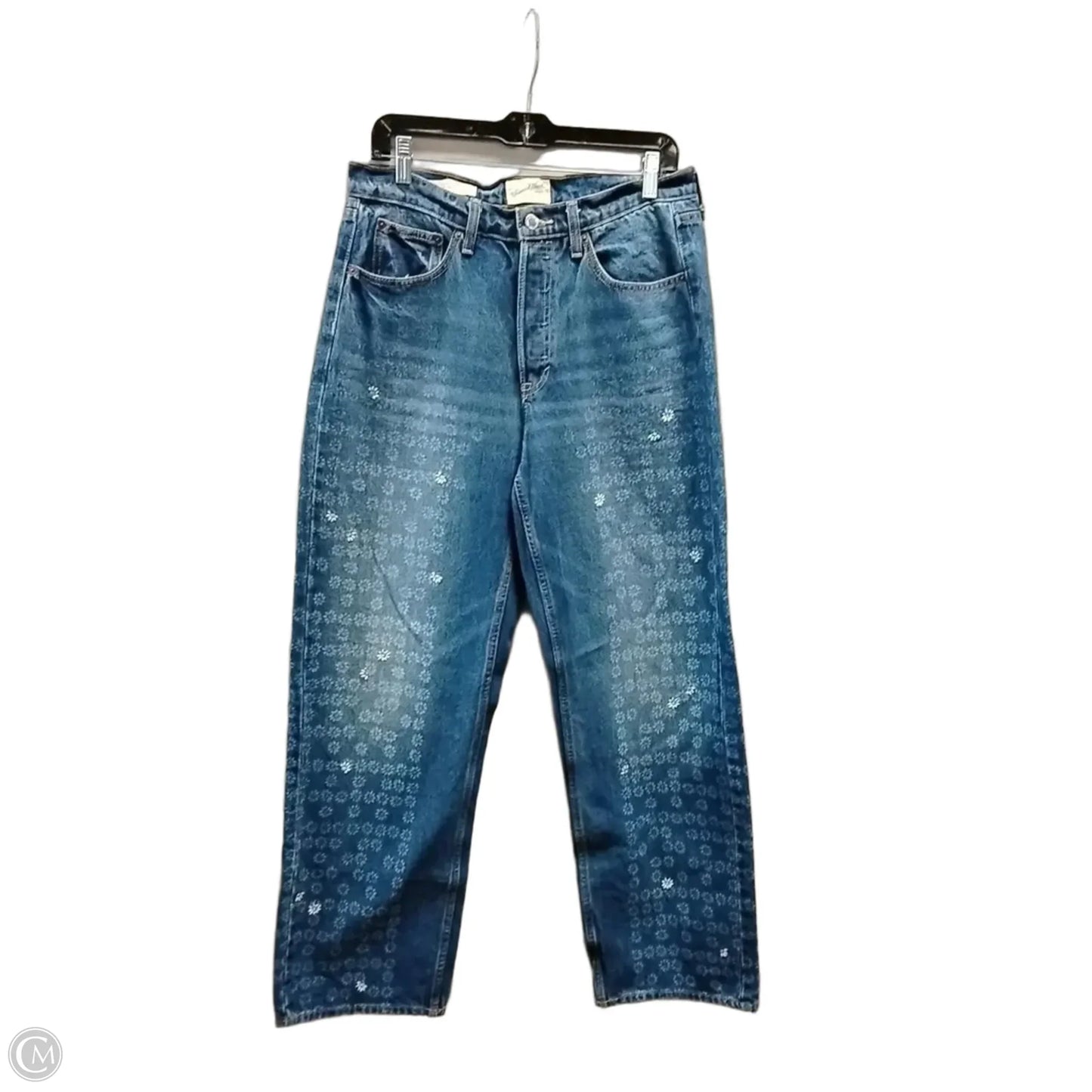 Jeans Wide Leg By Universal Thread In Blue, Size: 8