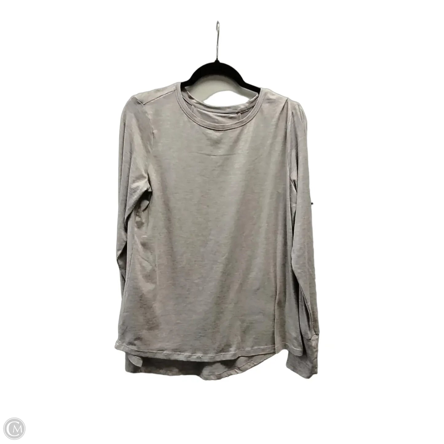 Top Long Sleeve By Beachlunchlounge In Checkered Pattern, Size: M