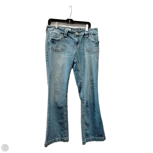 Jeans Flared By Aeropostale In Blue, Size: 11