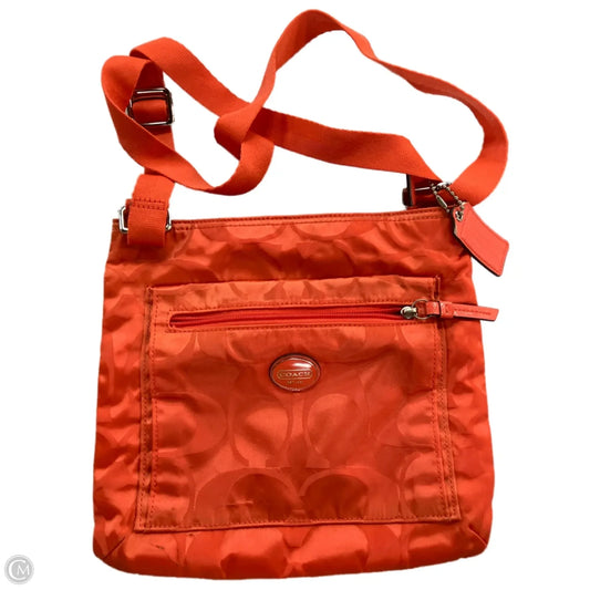 Crossbody Designer By Coach, Size: Small