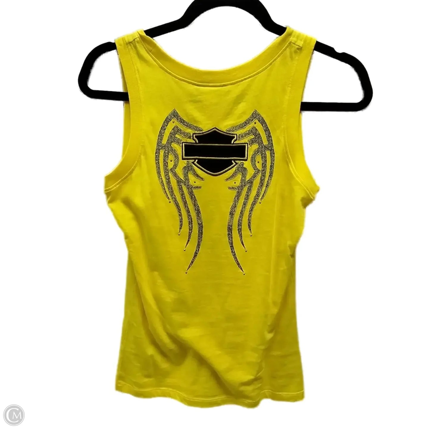 Tank Top By Harley Davidson In Yellow, Size: S