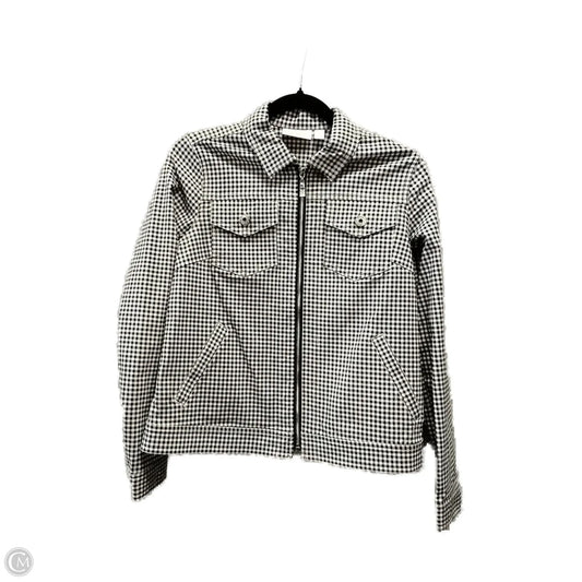 Jacket Other By Belle By Kim Gravel In Checkered Pattern, Size: Xxs