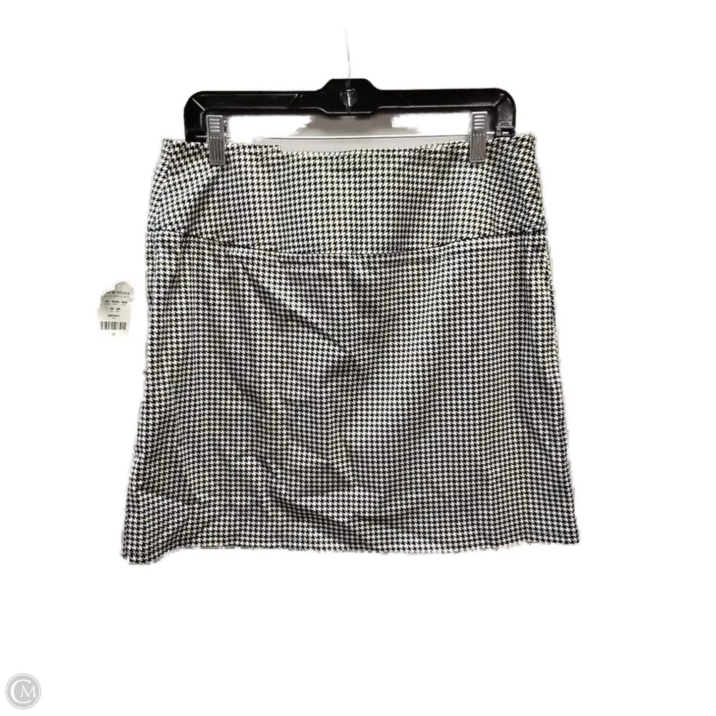 Skirt Mini & Short By New York And Co In Black & White, Size: 10