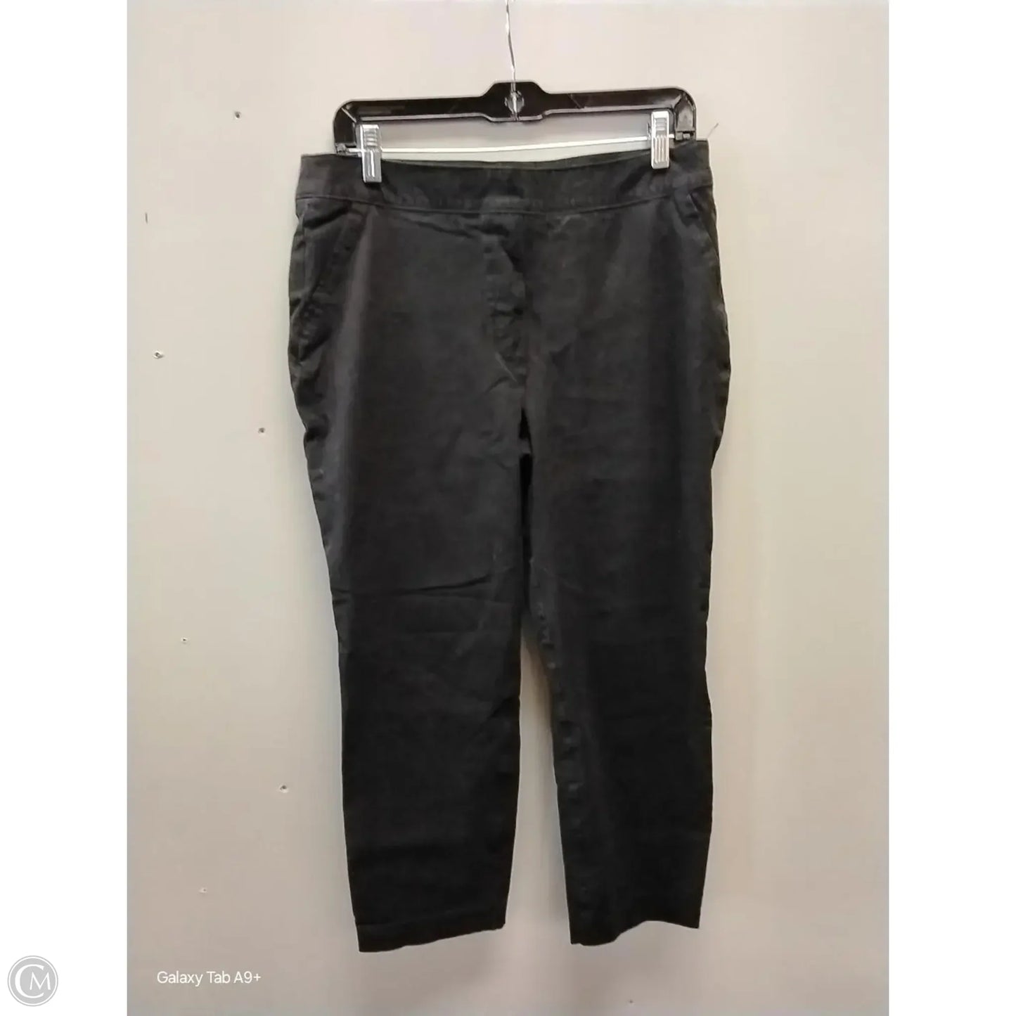 Pants Cropped By Spanx In Black, Size: L