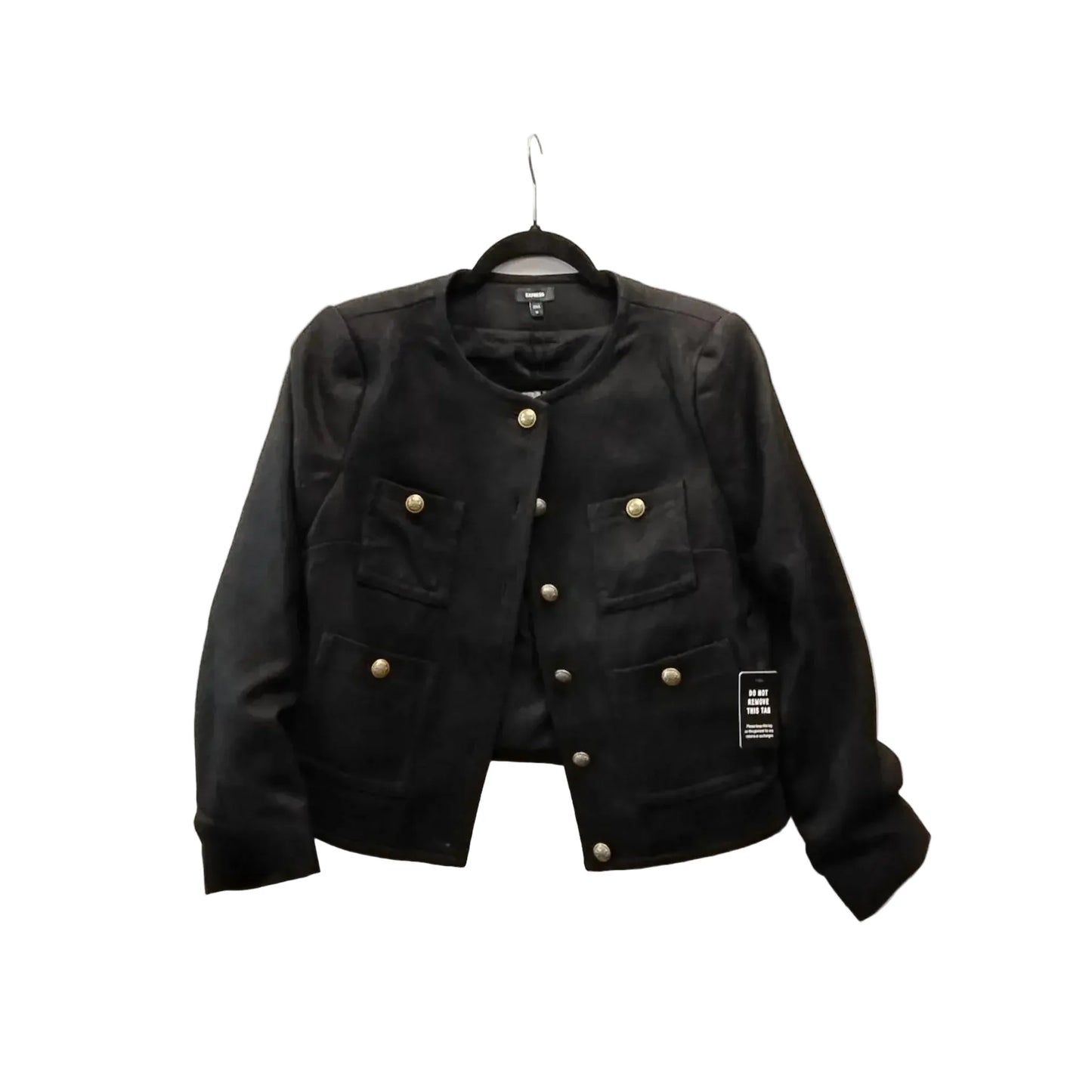 Jacket Other By Express In Black, Size: M