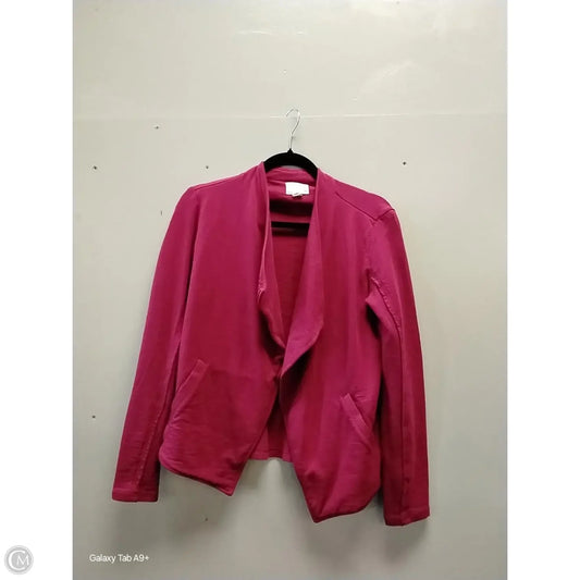 Jacket Other By Caslon In Red, Size: S